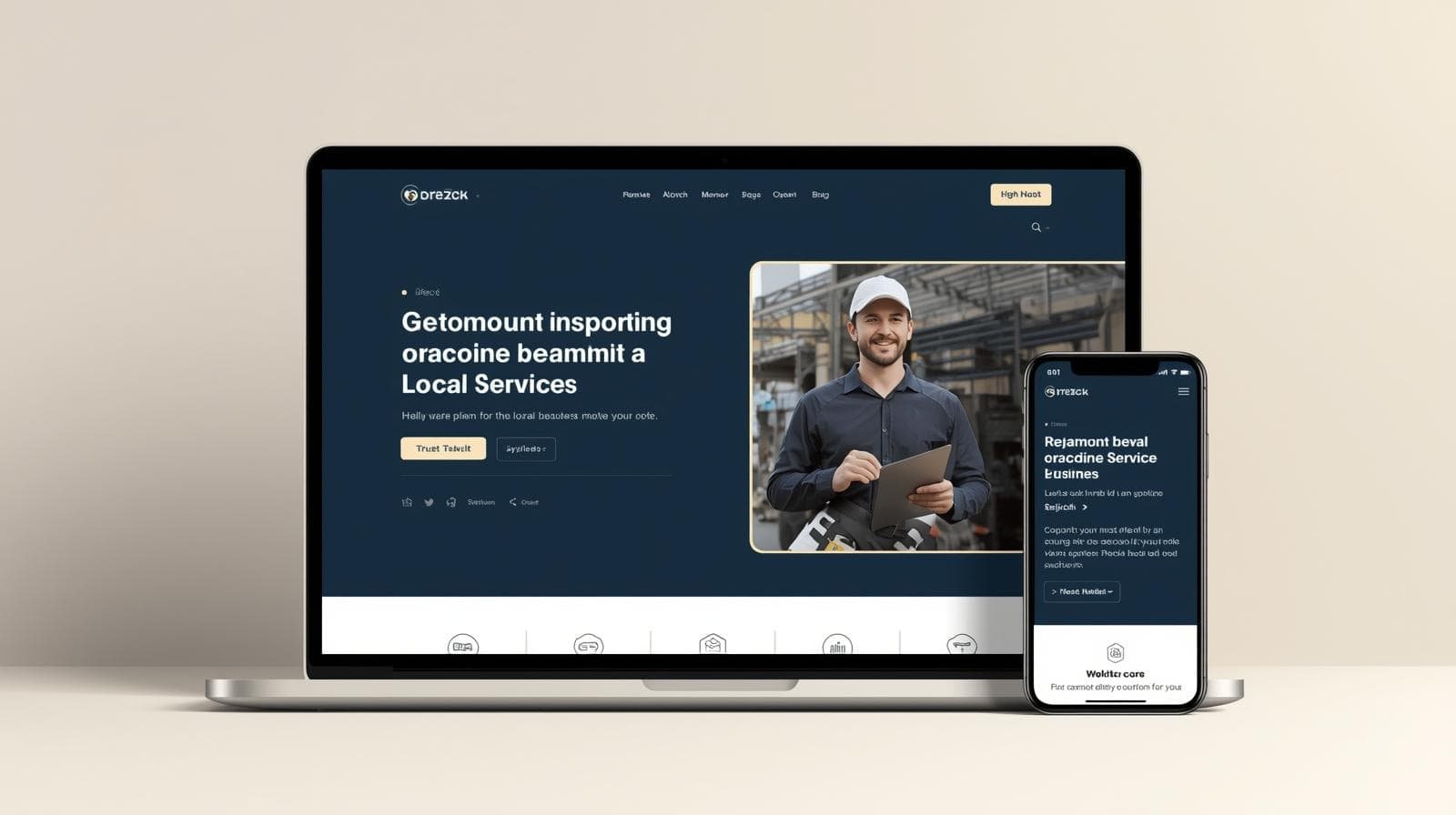 Service Business Website
